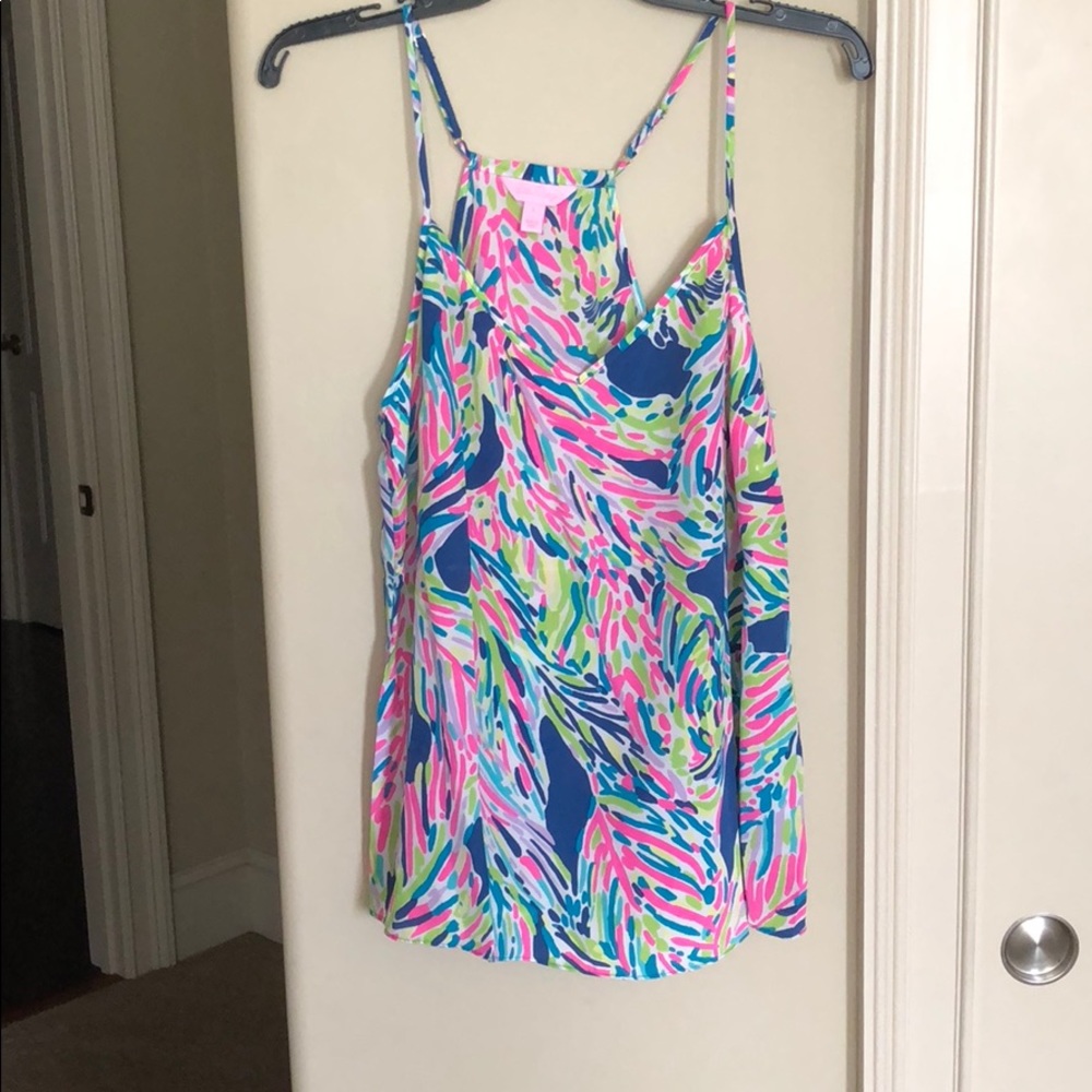 Lilly Pulitzer tank top.